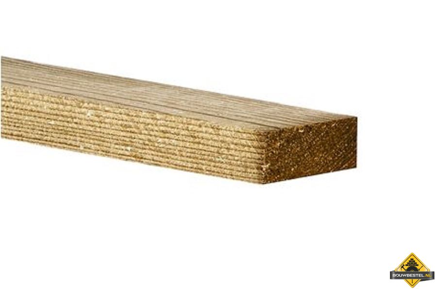 Vuren c geschaafd druk geimpregneerd FSC 22x50 mm 420cm