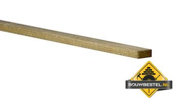 Vuren C Geschaafd Druk Geïmpregneerd - 22x50mm (450cm) (nettomaat 18x45)
