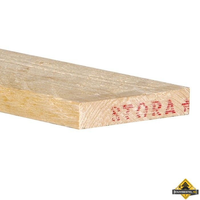 Vuren C Ruw - 22x125mm (480cm)