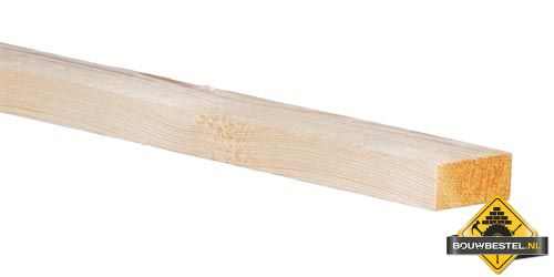 Vuren C Geschaafd - 22x50mm (nettomaat 21,5x48mm) (480cm)