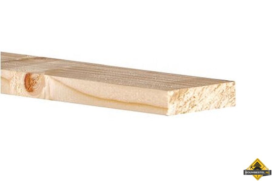Vuren geschaafd 12x58 mm 270 cm