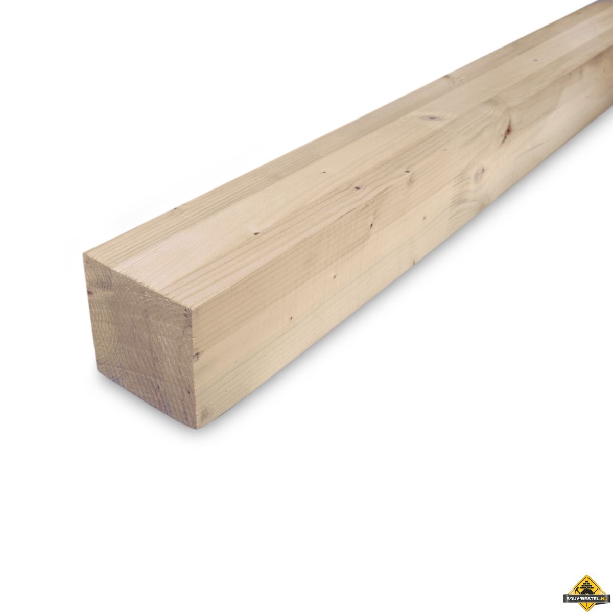 Vuren hout gelamineerd 100 x 100 mm 600 cm PEFC
