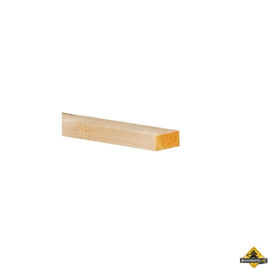 Vuren Geschaafd vandikte - 25x42mm (510cm)