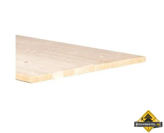 Vuren kastplank FSC 18mm