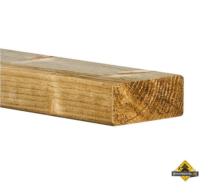 Vuren SLS Geschaafd & Geimpregneerd 38x120x4800mm