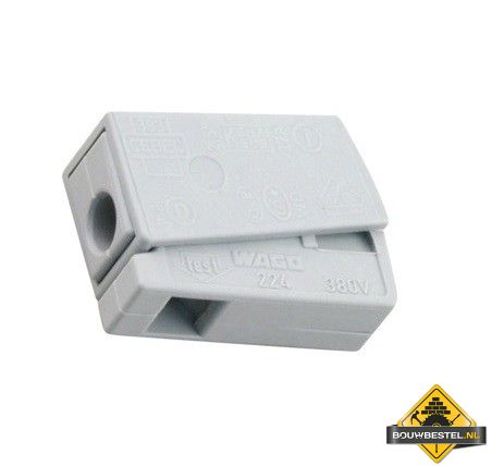 Wago Kroonklem tot 2.5mm 1 voudig