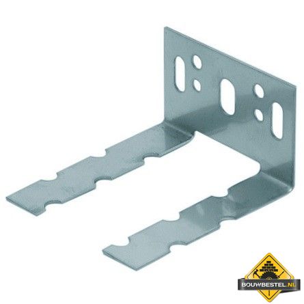 Wandanker Star 35x65mm 60X1.25 RVS A4 316 - 10 stuks