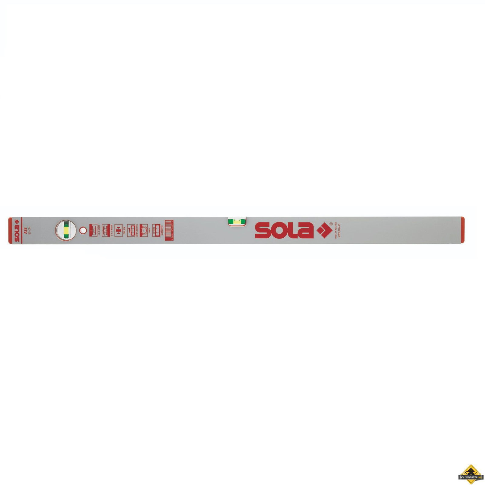 Waterpas aluminium SOLA AZB 80 cm