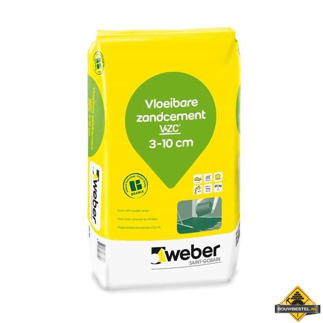 Weber Beamix Floor VZC Vloeibaar zandcement 25kg