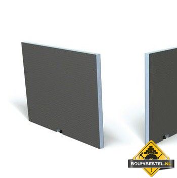 Wedi Badombouw 760x600x20mm kop element