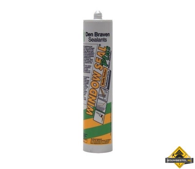 Zwaluw Windowseal Plus beglazingskit wit 310ml