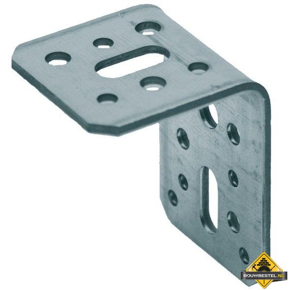 Xs-Hoek 75X100mm 70X5 115x2 Sendzimir verzinkt - per stuk