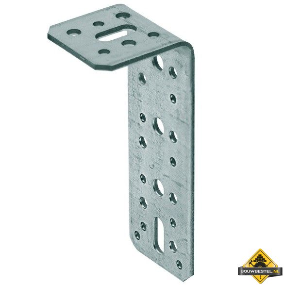 Xs-Hoek 75X200mm 70X5 115x2 Sendzimir verzinkt - per stuk