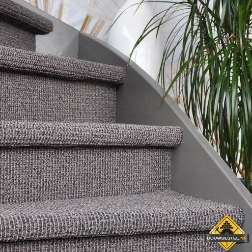 Trap bekleden met tapijt