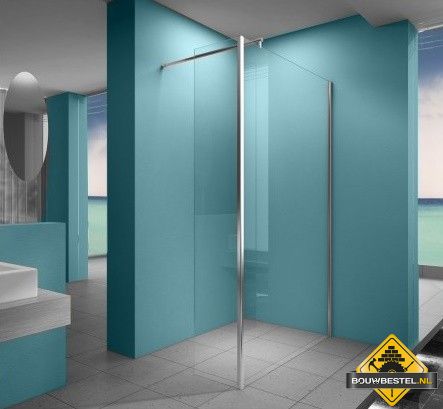 Eco zijwand met hoekprofiel NANO 300x2000 8mm