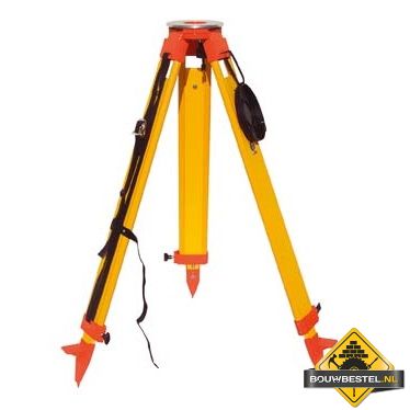 Nedo Verstelbaar zwaar houten statief met schroefklem - 1.05 - 1.70 m