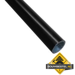 Buis Ø28mm ZWART staal 1m