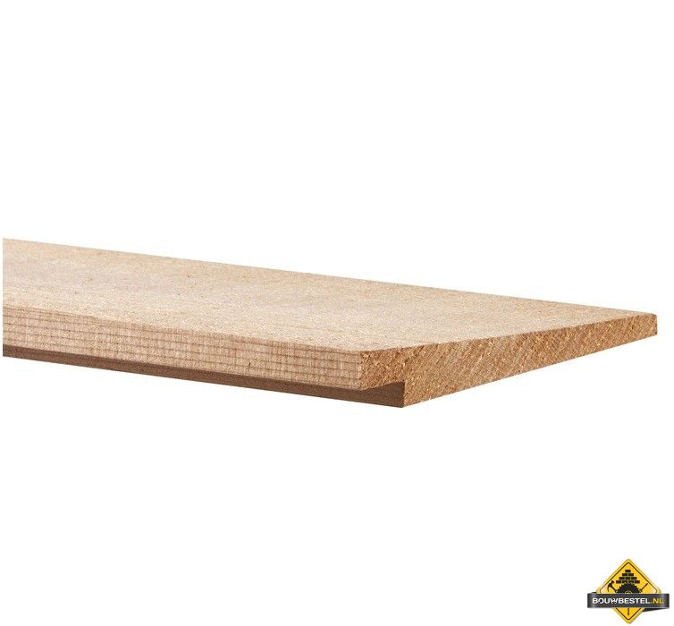 Western Red Cedar Zweeds Rabat Fijnbezaagd R23 19x200mm