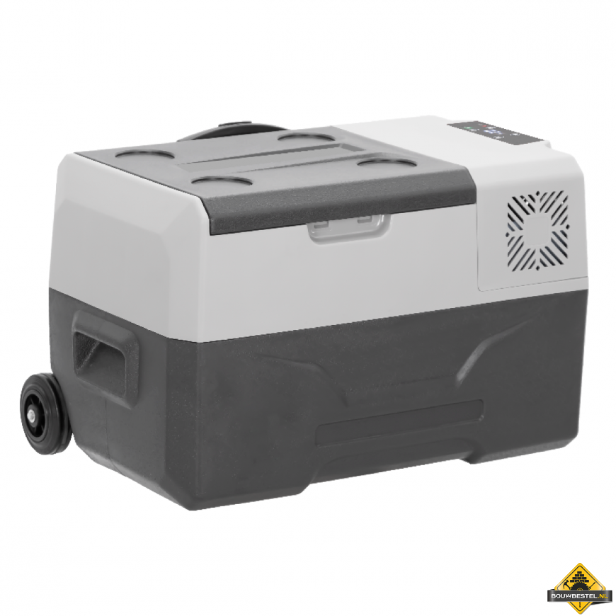 SteamyE Single Zone Roller Elektrische Compressor Cooler On Wheels 30 liter koelbox ️ Bouwbestel