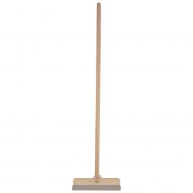 Wand-/vloerschraper met houten steel hoog model - 0,7 mm