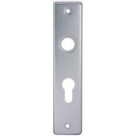 Kortschild PC55 aluminium f1 doos 2 stuks