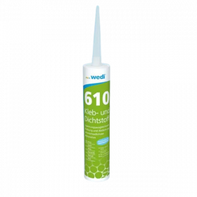 Wedi 610 Lijm & Afdichtmiddel koker 310ml