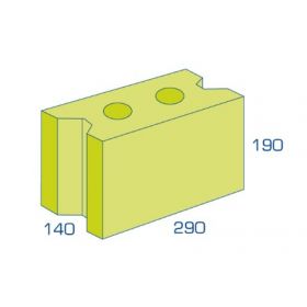 BIA Betonblokken 14/19 VW (290x140x190mm) per 18 stuks