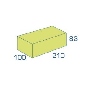 BIA Betonstenen Maasformaat VW (210x100x83mm) per 156 stuks