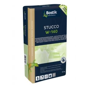 Bostik Stucco W-140 Uitvlakmortel 20kg per zak
