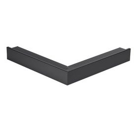 Daktrim buitenhoek 60 x 64 mm RAL9005