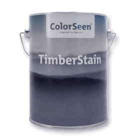 Timberstain zwart blik à 1 liter