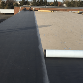 Dak bedekken met EPDM