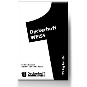 Dyckerhoff Cement CEM I 42,5 Wit (25kg)