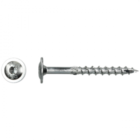 Flenskophoutschroef 6x50mm Zn T30 | 100 stuks