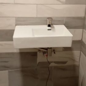 Hoe plaats ik een wastafel?