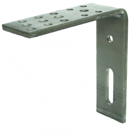 Hoekanker / hoekijzer zwaar | Staal verzinkt | 200x210mm 70x8mm | Per stuk