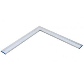 Hoekwandrij SUPER PROF aluminium trapezium. 2 x 75 cm