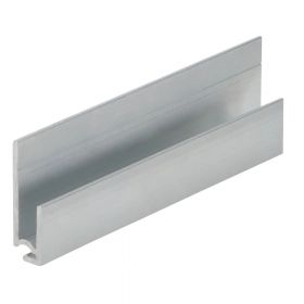 Inhaakstartprofiel aluminium 400cm (bestelnr. 2808)