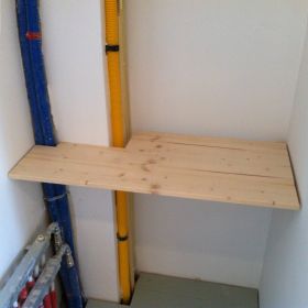 Schap in kast maken