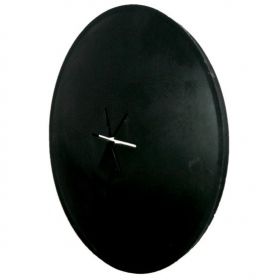 Klemring Diameter: 80mm Zwart "Z" Kunststof (zacht) voor spouwanker 3.6-4.5mm - 50 stuks