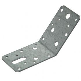 Koppelplaat 135 graden 180x60X2.5mm Sendzimir verzinkt - per stuk