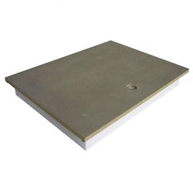 Kruipluik / Vloerluik / Luik voor kruipruimte 495x795 mm (extra stevig)