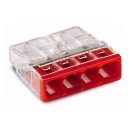 Wago Lasklem 4-voudig Mini 4 x 0.5 tot 2.5mm2