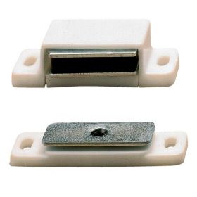 Magneetslotjes Wit "6kg" voor kast / keukenkastje per stuk