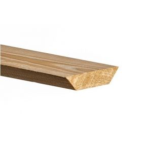 Vuren c mastiekschroot FSC 22x100 mm 450 cm