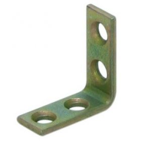 Meubelhoek 30X30mm 10X2 Geel gepassiveerd - 10 stuks