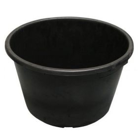 Mortelkuip 35 liter zwart diameter 400 mm H= 400 mm