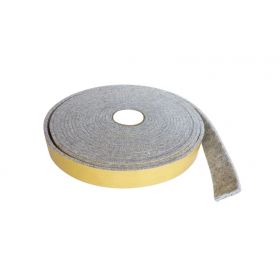 Nevidek Pro-kantstrook 28mm breed- zelfklevend vilt 5mm dik - Rol 10 meter  