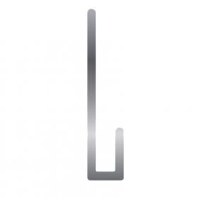 Novalit Startprofiel Horizontaal Aluminium 400cm