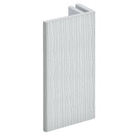 Eindprofiel 45mm Novicell voor basis aluminium eindprofiel Alaska wit 600 cm	